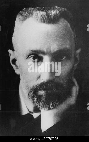 Pierre Curie (15. Mai 1859 - 19. April 1906) - französischer Physiker Stockfoto
