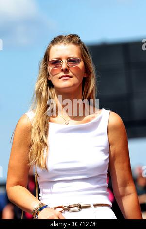 Budapest, Ungarn. August 2025. Alicia Torriani. 01.08.2025. Formel-1-Weltmeisterschaft, Rd 14, Großer Preis Von Ungarn, Budapest, Ungarn, Übungstag. Das Foto sollte lauten: XPB/Alamy Live News. Stockfoto