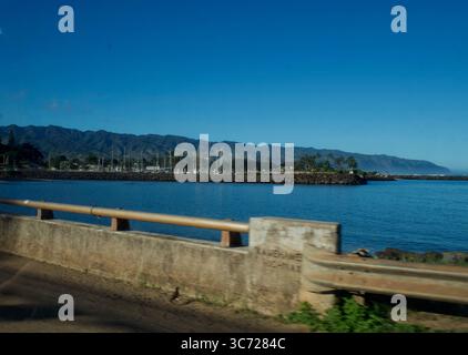Januar 2021 – Haleiwa, Oahu, Hawaii, USA – Haleiwa Harbor (Foto: © Shalan Stewart/ZUMA Wire/ZUMAPRESS.com) Stockfoto