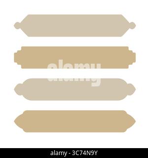 Elegante islamische Vintage-Rahmen-Vektor-Illustration mit komplizierten Arabesken-Mustern, Blumenornamenten und einem zentralen Raum für Text. Stock Vektor