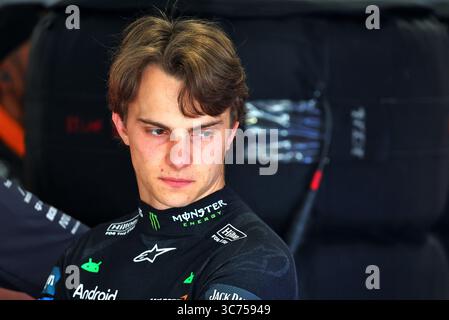 Budapest, Ungarn. August 2025. Oscar Piastri (aus) McLaren. 01.08.2025. Formel-1-Weltmeisterschaft, Rd 14, Großer Preis Von Ungarn, Budapest, Ungarn, Übungstag. Das Foto sollte lauten: XPB/Alamy Live News. Stockfoto