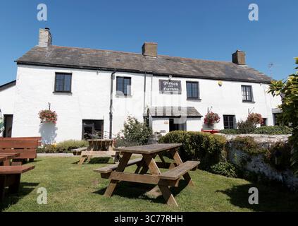 Pflug and Harrow Public House, Monknash, Pembrokeshire, Wales, Vereinigtes Königreich, Europa Stockfoto