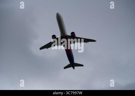 Wizz Air Airbus A321 - Birmingham International Airport Stockfoto
