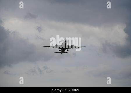 Qatar Airways Boeing 787 - Birmingham International Airport Stockfoto