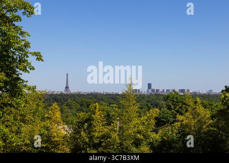 Eiffelturm, Paris, Frankreich Stockfoto