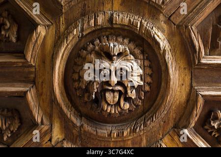 Besuch der Kirche La Valenciana, Guanajuato, Mexiko Stockfoto