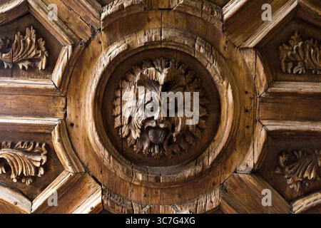 Besuch der Kirche La Valenciana, Guanajuato, Mexiko Stockfoto