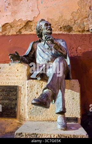Die Gebäude von Guanajuato City, Guanajuato, Mexiko Stockfoto