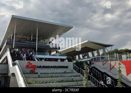 Budapest, Ungarn. August 2025. Circuit-Atmosphäre - Paddock Club. 02.08.2025. Formel-1-Weltmeisterschaft, Rd 14, Großer Preis Von Ungarn, Budapest, Ungarn, Qualifizierender Tag. Das Foto sollte lauten: XPB/Alamy Live News. Stockfoto