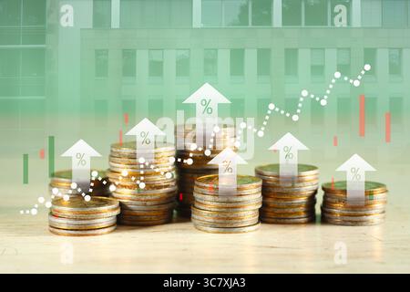 Business concept for financial growth Stockfoto