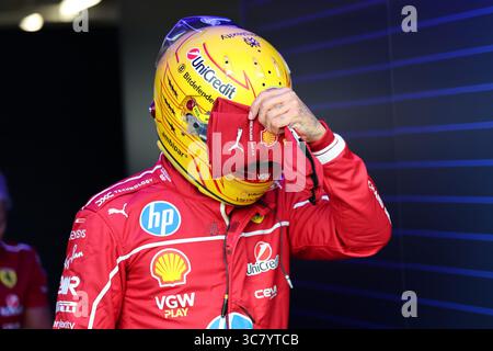 Ungarn, Ungarn. August 2025. Qualifikation, während der FIA Formel-1-Weltmeisterschaft F1 Grand Prix von Ungarn 2025, 2. August, in Budapest, Ungarn Credit: Independent Photo Agency/Alamy Live News Stockfoto