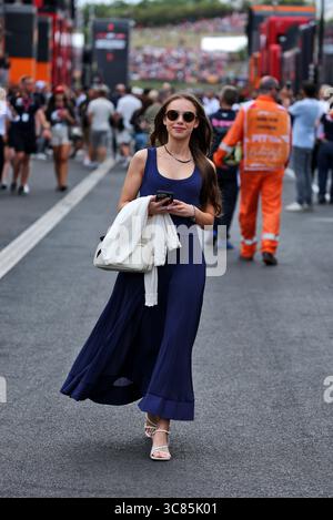 Budapest, Ungarn. August 2025. Lily Zneimer (GBR). 03.08.2025. Formel-1-Weltmeisterschaft, Rd 14, Großer Preis Von Ungarn, Budapest, Ungarn, Wettkampftag. Quelle: James Moy/Alamy Live News Stockfoto