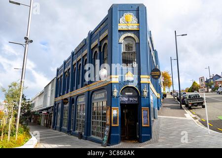 Dunedin, Otago Region, Südinsel, Neuseeland, The Bog Irish Bar und Pub an der George Street im Zentrum von Dunedin City Centre Stockfoto