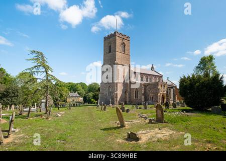 St. Peter und St. Paul's Church, Fressingfield, Suffolk, Großbritannien. Stockfoto