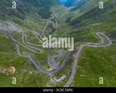 Transfagarasan Straße, Rumänien Stockfoto