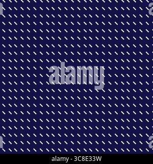 Nahtloses Muster weißer Striche auf dunkelblauem Hintergrund Stock Vektor