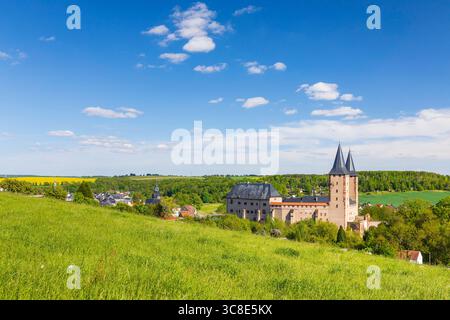 Schloss Rochlitz, Sachsen, Deutschland *** Schloss Rochlitz, Sachsen, Deutschland Stockfoto