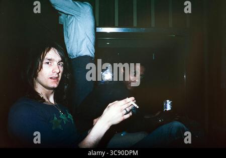 Verden Allen, Keyboarder der britischen Rockgruppe Mott the Hoople. Foto aus dem Jahr 1972. Stockfoto