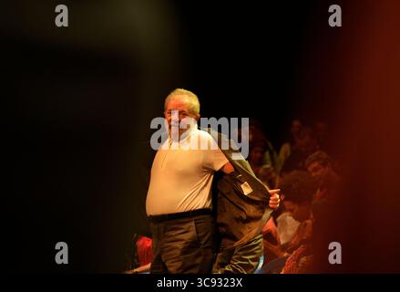 11. April 2016, Rio de Janeiro, Brasilien: Ehemaliger Präsident Luiz Inacio Lula da Silva nimmt an der Veranstaltung „Kultur für Demokratie“ in der zentralen Region Lapas Teil. (Bild: © Fabio Teixeira/ZUMA Wire) Stockfoto