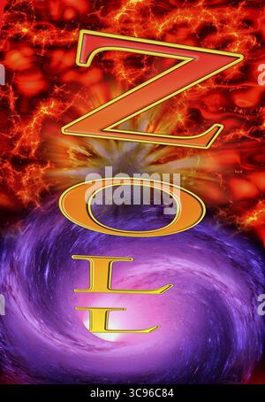 Symbolisches Image, Zoll im Schwarzen Loch, EU, Deutschland und Weltwirtschaft unter der US-Zolldiktatur Donald Trump, Zolldrohungen, Elon Musk Stockfoto