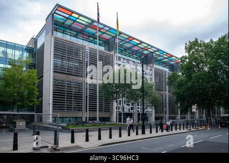 DEFRA in der Marsham Street 2 in Westminster, wo sich das Home Office und das Department for Communities and Local Government (DCLG) befinden. Stockfoto