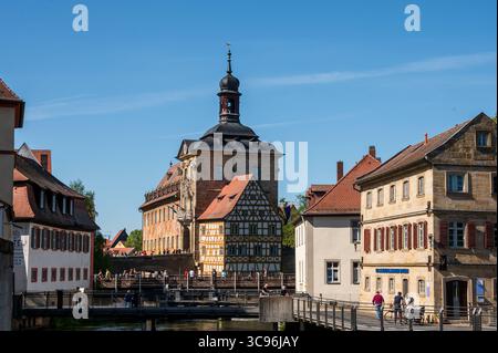 Impressionen der historischen Altstadt Bambergs *** Impressionen der historischen Altstadt Bambergs Stockfoto