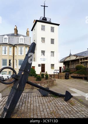 Timeball Tower Museum an der Küste in Deal Kent England Stockfoto