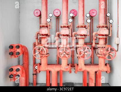 Foto einer alten Sprinkleranlage Stockfoto