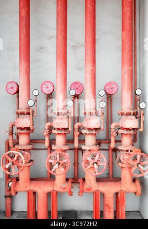 Foto einer alten Sprinkleranlage Stockfoto