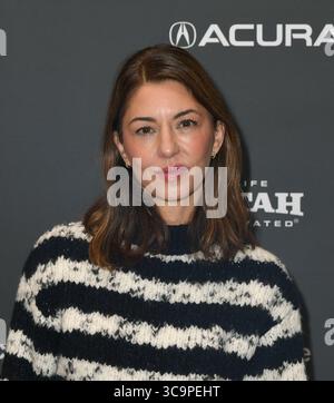 20. Januar 2023, Park City, Utah, USA: Sofia Coppola nimmt am 20. Januar 2023 im Eccles Center Theatre am Sundance Film Festival, Utah, am 20. Januar 2023 Teil. (Kreditbild: © imageSPACE via ZUMA Press Wire) Stockfoto