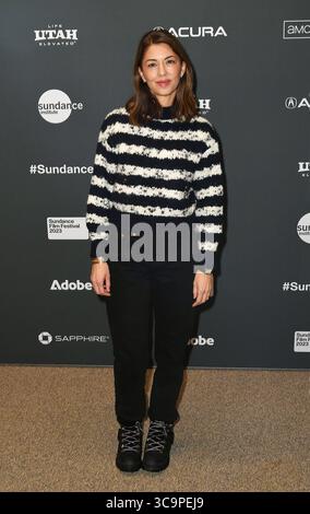 20. Januar 2023, Park City, Utah, USA: Sofia Coppola nimmt am 20. Januar 2023 im Eccles Center Theatre am Sundance Film Festival, Utah, am 20. Januar 2023 Teil. (Kreditbild: © imageSPACE via ZUMA Press Wire) Stockfoto
