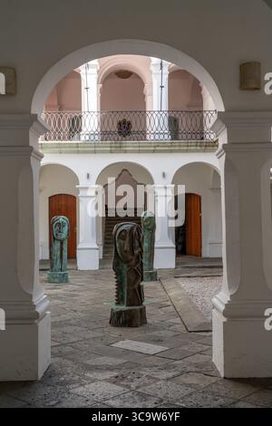 22. November 2018, Oaxaca de Juarez, Oaxaca, Mexiko: Innenhof des Museums der Oaxacan-Maler oder Museo de los Pintores Oxaquenos, Oaxaca, Mexiko. (Kreditbild: © Jon G. Fuller / Vwpics/VW Pics via ZUMA Press Wire) Stockfoto