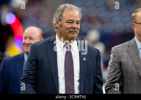 20. November 2022: Cal McNair, Besitzer der Houston Texans, während eines Spiels zwischen den Washington Commanders und den Houston Texans in Houston, Texas. ..Trask Smith/CSM (Foto: © Trask Smith/CSM via ZUMA Press Wire) Stockfoto