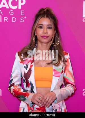 4. Februar 2023, Century City, Kalifornien, USA: Sujata Day at the Red Carpet of 54th NAACP Image Awards – Nominees Luncheon am Samstag, 4. Februar 2023 im Fairmont Century Plaza in Century City, Kalifornien. JAVIER ROJAS/PI (Foto: © Prensa Internacional Via ZUMA Press Wire) Stockfoto