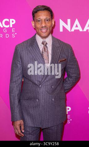 4. Februar 2023, Century City, Kalifornien, USA: Kyle Bowser auf dem roten Teppich des 54. NAACP Image Awards – Nominees Luncheon am Samstag, 4. Februar 2023 im Fairmont Century Plaza in Century City, Kalifornien. JAVIER ROJAS/PI (Foto: © Prensa Internacional Via ZUMA Press Wire) Stockfoto