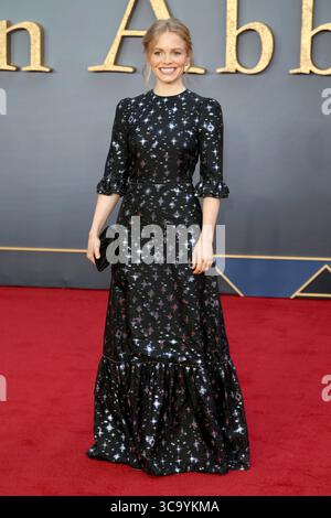 9. September 2019, London, Vereinigtes Königreich: Kate Phillips nimmt an der „Downton Abbey“-Weltpremiere auf dem Cineworld Leicester Square in London Teil. (Credit Image: © Fred Duval/SOPA Images via ZUMA Press Wire) Stockfoto