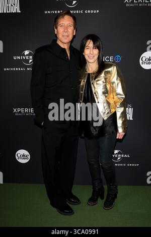 5. Februar 2023, Los Angeles, CA, USA: LOS ANGELES - 5. Dezember: Dr. Lawrence Piro, Wendy Goldstein bei der 2023 Grammy After Party der Universal Music Group in den Milk Studios am 5. Februar 2023 in Los Angeles, CA (Credit Image: © Kathy Hutchins via ZUMA Press Wire) Stockfoto
