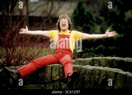 Der britische Folk-Sänger und Songwriter Mike Harding Stockfoto