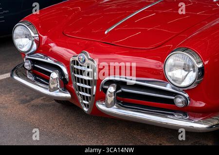 14. September 2022, Moab, Utah, USA: Ein in Italien gebauter Alfa Romeo Giulietta Spyder aus dem Jahr 1960 bei der Colorado Grand Road Rallye. (Kreditbild: © Jon G. Fuller / Vwpics/VW Pics via ZUMA Press Wire) Stockfoto
