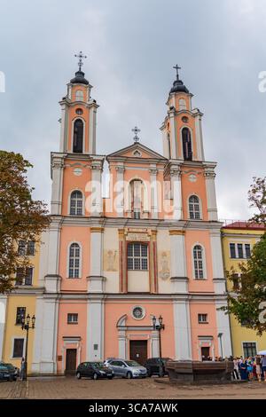 Kirche von Str. Francis Xavier in Kaunas, Litauen Stockfoto