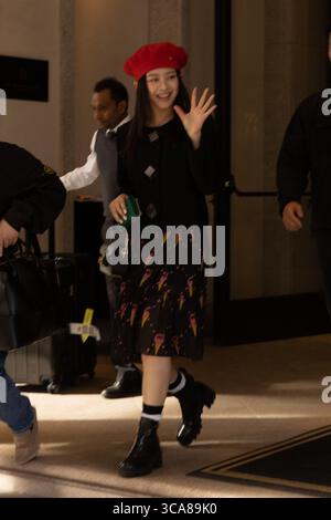 Celebrity Sighting - Mailand Fashion Week Herbst/Winter 2023/2024 in Mailand, Italien, am 25. Februar 2023 Stockfoto