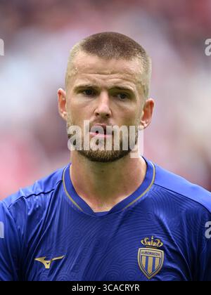 AMSTERDAM - Eric Dier von AS Monaco während des Übungsspiels zwischen Ajax Amsterdam und AS Monaco in der Johan Cruijff Arena am 3. August 2025 in Amsterdam, Niederlande. ANP | Hollandse Hoogte | GERRIT VAN KEULEN Stockfoto