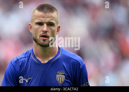 AMSTERDAM - Eric Dier von AS Monaco während des Übungsspiels zwischen Ajax Amsterdam und AS Monaco in der Johan Cruijff Arena am 3. August 2025 in Amsterdam, Niederlande. ANP | Hollandse Hoogte | GERRIT VAN KEULEN Stockfoto