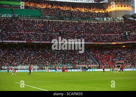19. September 2023, Mailand, Lombardei, Italien: Gruppenspiel der UEFA Champions League zwischen AC Mailand und Newcastle United am Dienstag, den 19. September 2023, im Stadio San Siro, Italien (Foto: © Mickael Chavet/ZUMA Press Wire) Stockfoto