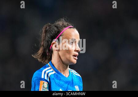 24. Juli 2023: Barbara Bonansea (Italien) sieht bei einem Spiel der Gruppe G - FIFA Frauen-Weltmeisterschaft Australien und Neuseeland 2023, Italien gegen Argentinien, im Eden Park, Auckland, Neuseeland, an. Kim Price/CSM (Kreditbild: © Kim Price/CSM via ZUMA Press Wire) Stockfoto