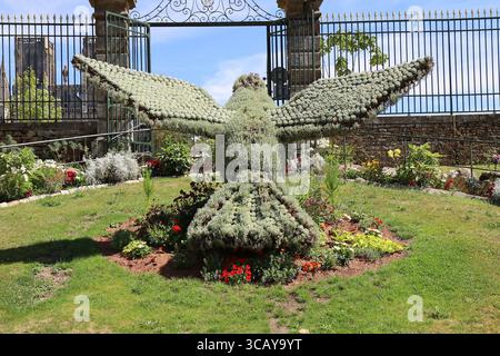 Botanischer Garten, Stadt Avranches, Département Manche, Frankreich Stockfoto