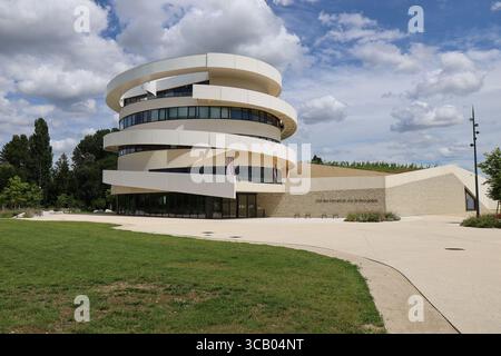 Stadt der Klimaten und Weine des Burgunds, Außenansicht, Stadt Beaune, Departement Côte d'Or, Frankreich Stockfoto