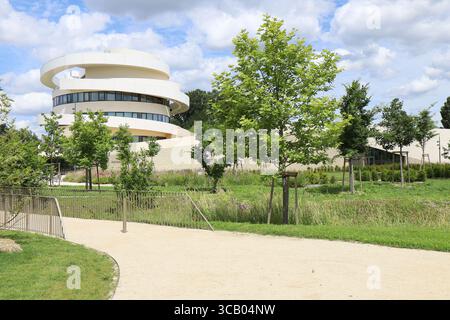Stadt der Klimaten und Weine des Burgunds, Außenansicht, Stadt Beaune, Departement Côte d'Or, Frankreich Stockfoto
