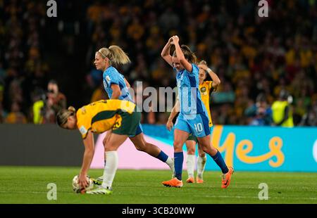 16. August 2023: Ella Toone (England) /01hc/ während eines Spiels , , , . Kim Price/CSM (Kreditbild: © Kim Price/CSM via ZUMA Press Wire) Stockfoto