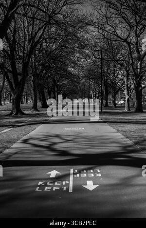 Ich nahm meine Kamera mit 2 ND-Filtern und meinem Stativ heraus, um meine Fotos auf 2-3 Minuten zu verlangsamen. Stockfoto